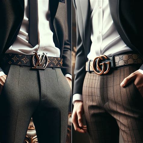 does louis vuitton own gucci|Louis Vuitton versus Gucci belts.